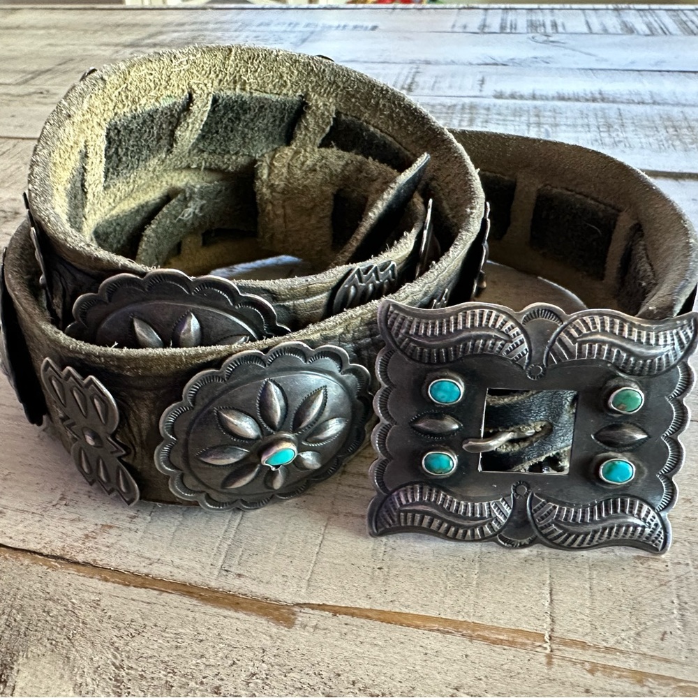1940-50s Concho Belt